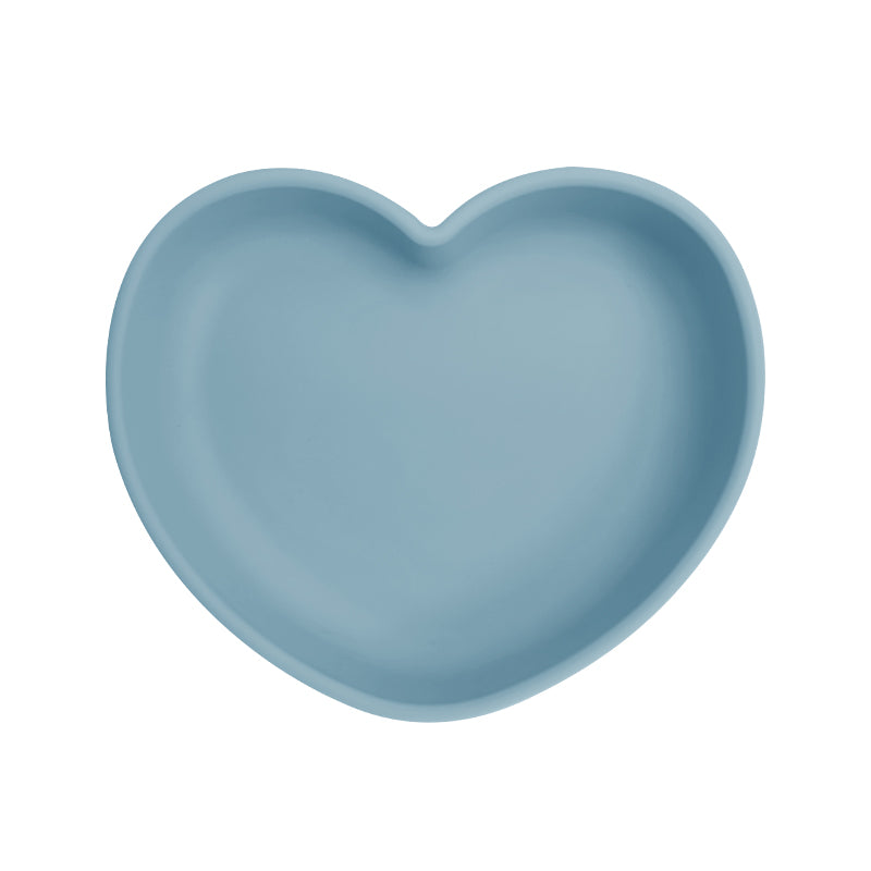 Heart Shaped Silicone Suction Plates