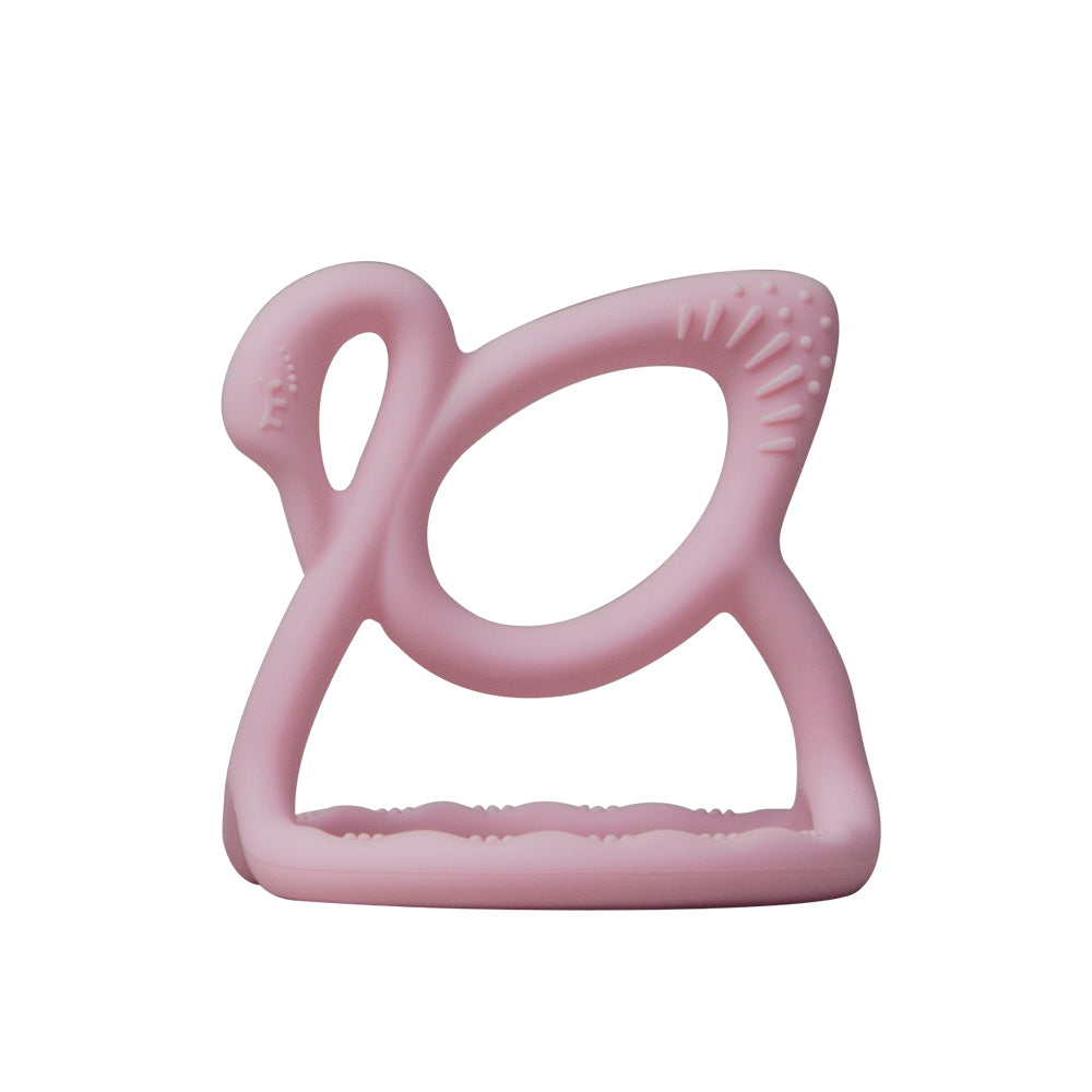 Baby Swan Silicone Teether Ring